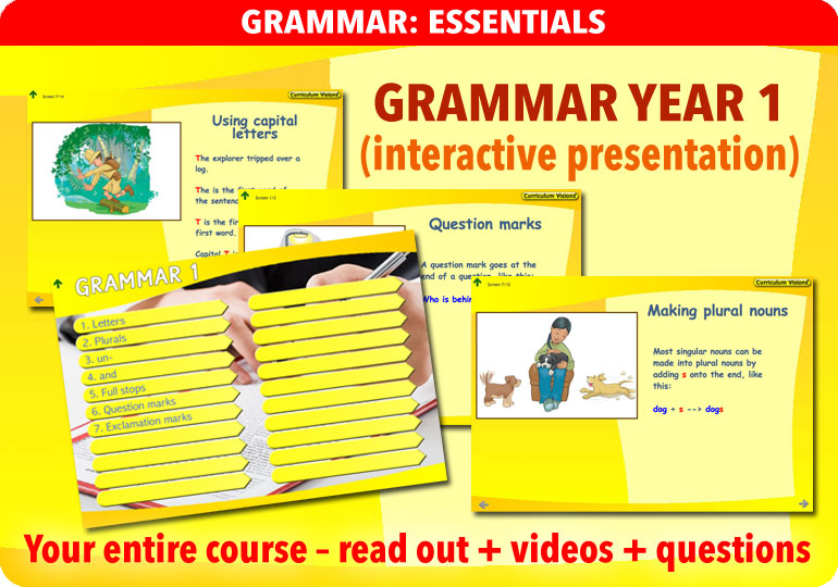 Curriculum Visions teacher year 1 year 2 ks2 literacy english resource