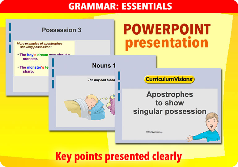 Curriculum Visions teacher year 1 year 2 literacy english resource