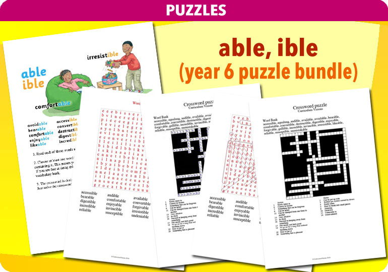 Curriculum Visions teacher spelling and vocabulary literacy english resource