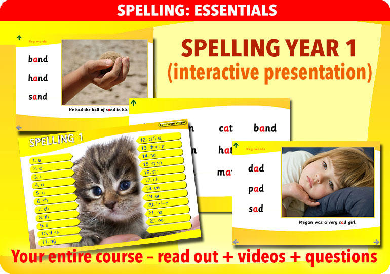 Curriculum Visions teacher year 1 year 2 literacy english resource