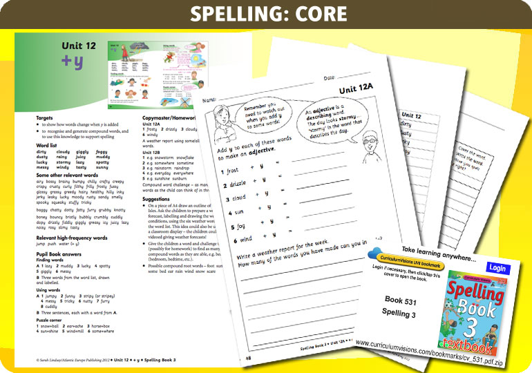 Curriculum Visions teacher year 3 ks2 literacy english resource