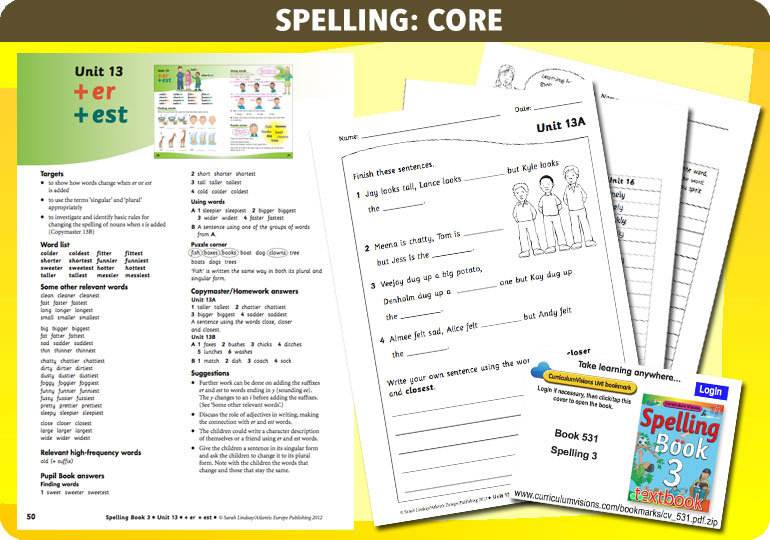 Curriculum Visions teacher year 3 ks2 literacy english resource