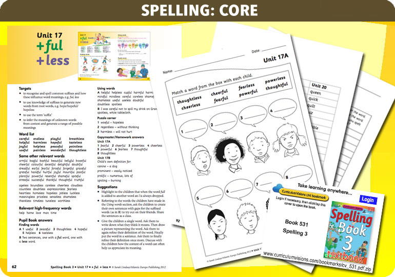 Curriculum Visions teacher year 3 ks2 literacy english resource