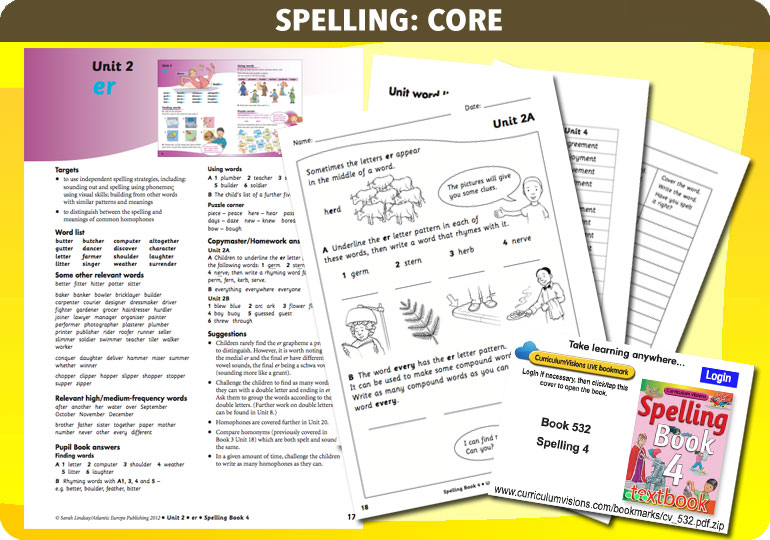 Curriculum Visions teacher year 4 ks2 literacy english resource