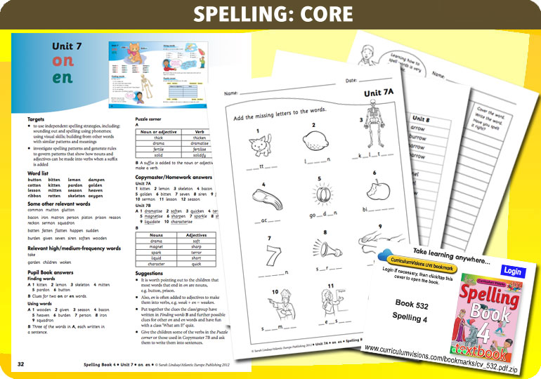 Curriculum Visions teacher year 4 ks2 literacy english resource