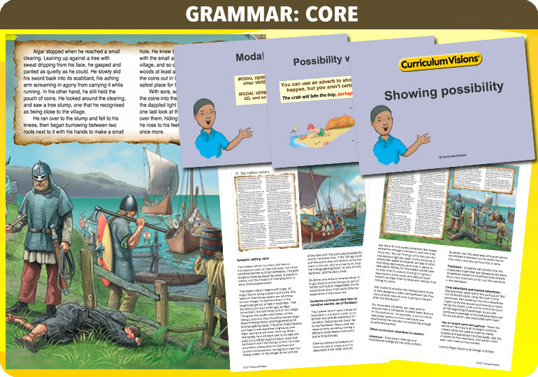 Curriculum Visions teacher year 5 ks2 literacy english resource