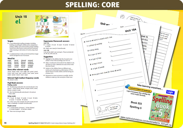 Curriculum Visions teacher year 5 ks2 literacy english resource