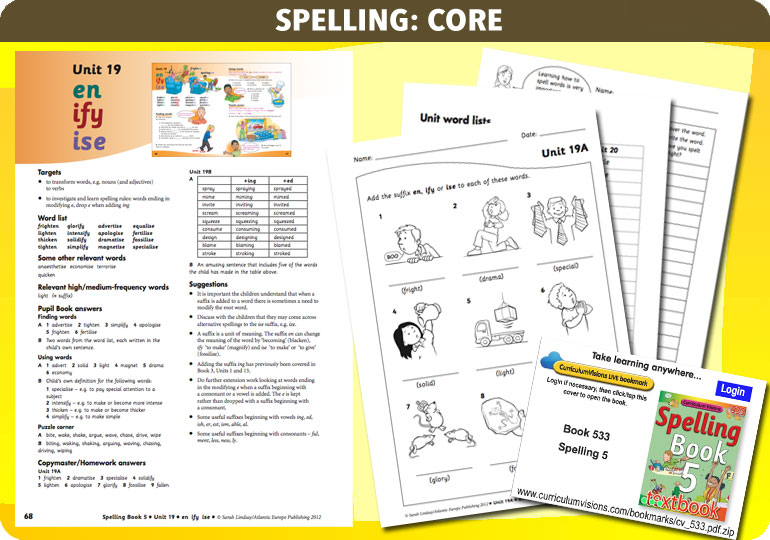 Curriculum Visions teacher year 5 ks2 literacy english resource