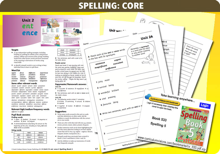 Curriculum Visions teacher year 5 ks2 literacy english resource