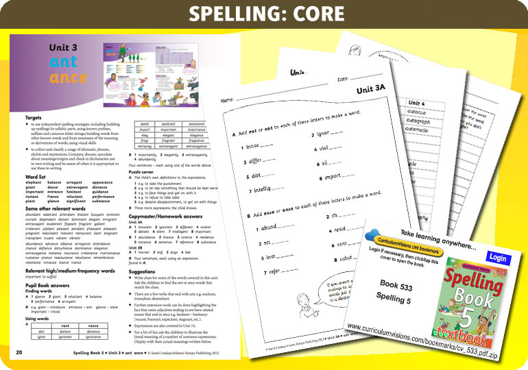 Curriculum Visions teacher year 5 ks2 literacy english resource