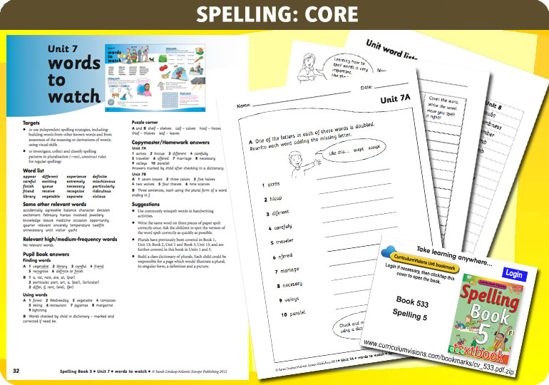 Curriculum Visions teacher year 5 ks2 literacy english resource