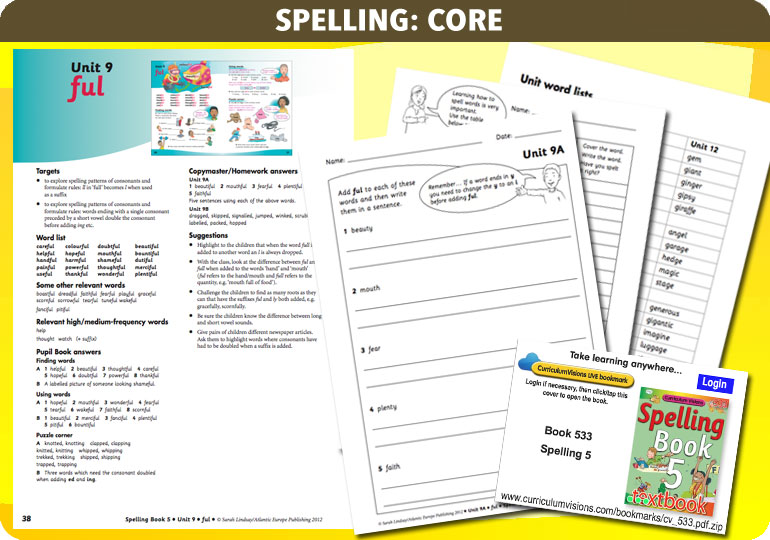 Curriculum Visions teacher year 5 ks2 literacy english resource