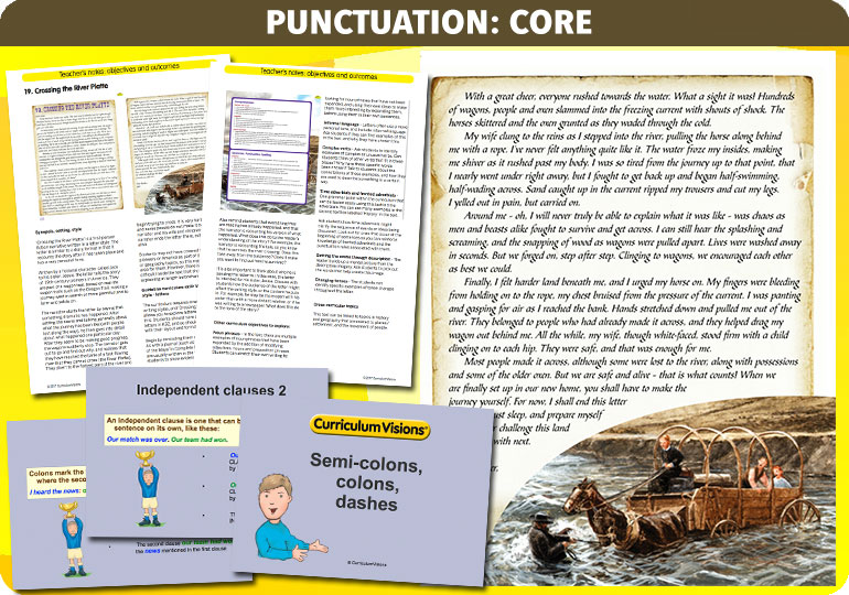 Curriculum Visions teacher year 6 ks2 literacy english resource