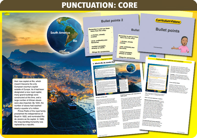 Curriculum Visions teacher year 6 ks2 literacy english resource