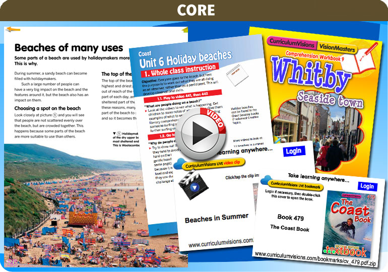 Curriculum Visions teacher coast, oceans and seaside geography resource