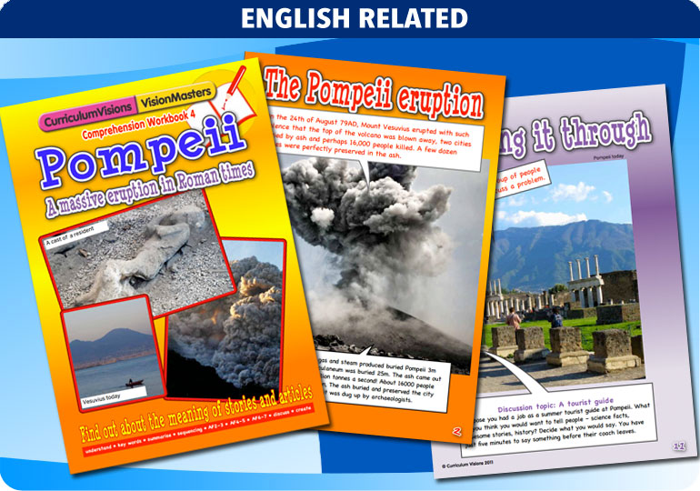 Curriculum Visions teacher mountain, volcanoes and earthquakes geography resource