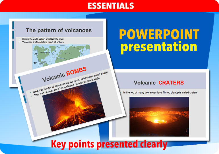 Curriculum Visions teacher mountain, volcanoes and earthquakes geography resource