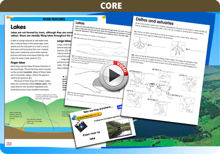 Curriculum Visions teacher rivers geography resource