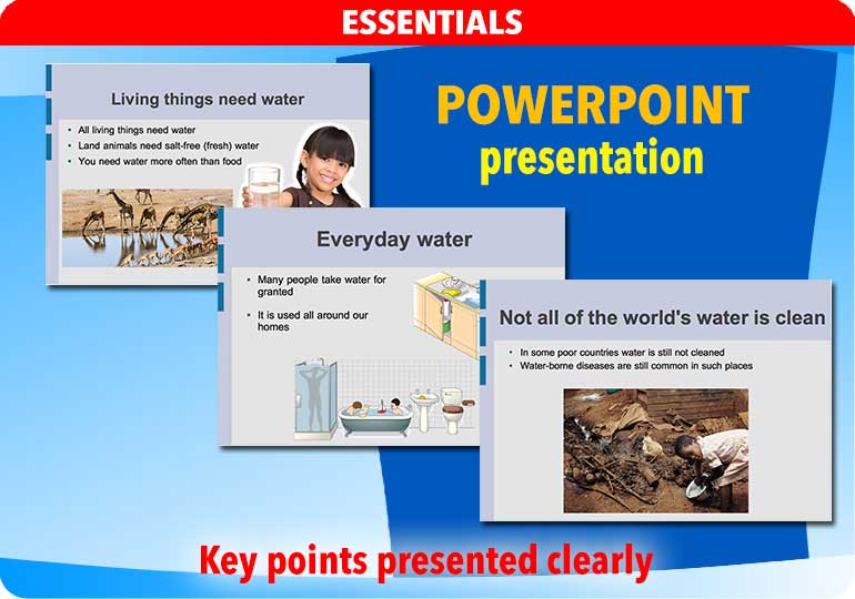 Curriculum Visions teacher water cycle water treatment water supply geography resource