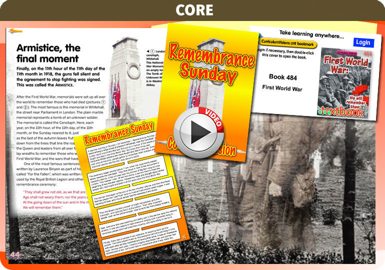 Curriculum Visions teacher first world war 1st worl war world war one world war 1 ww1 history resource