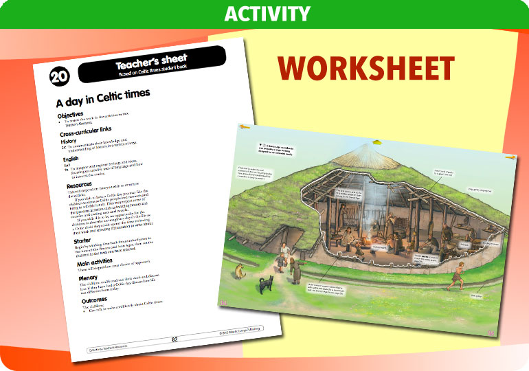 Curriculum Visions teacher ancient celts bronze age iron age history resource