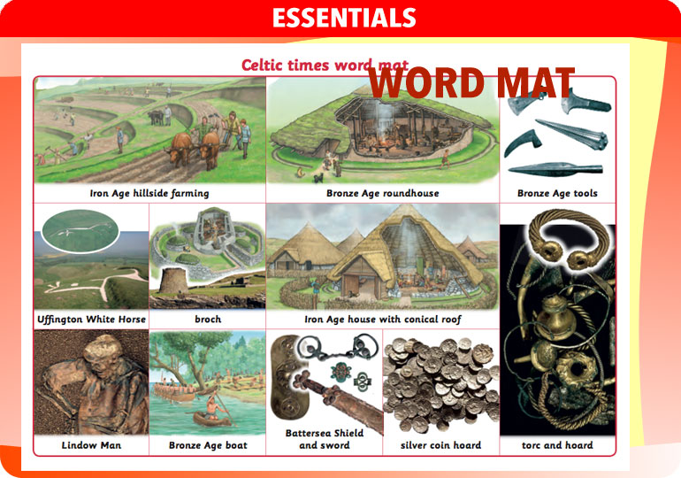 Curriculum Visions teacher ancient celts bronze age iron age history resource