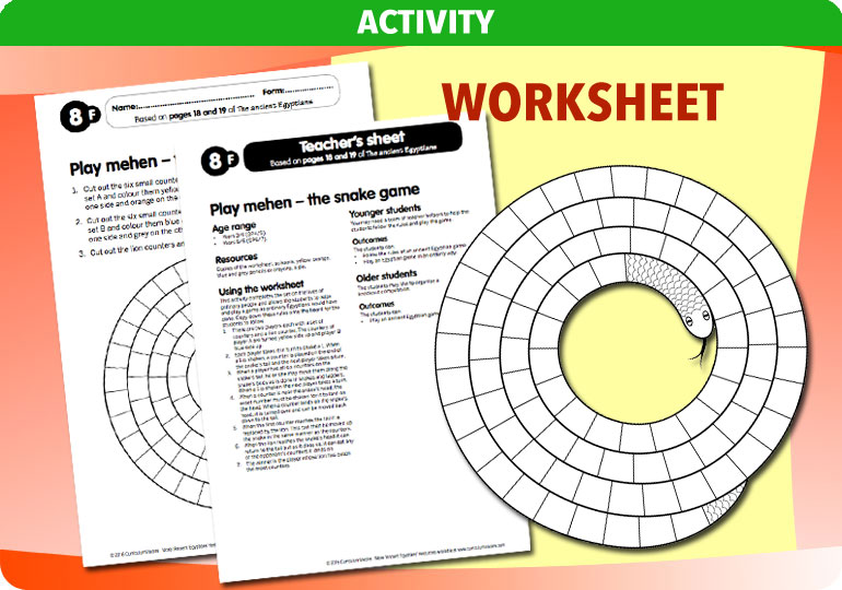 Curriculum Visions teacher ancient egyptians history resource