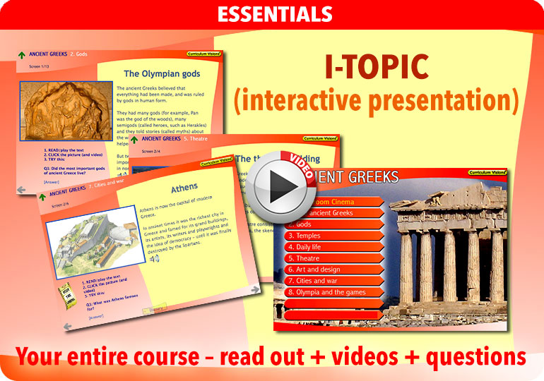 Curriculum Visions teacher ancient greeks history resource