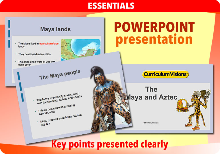 Curriculum Visions teacher maya and aztecs history resource