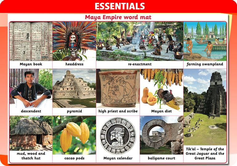 Curriculum Visions teacher maya and aztecs history resource