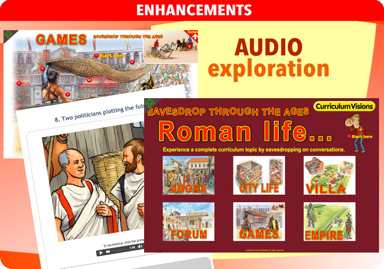 Curriculum Visions teacher ancient romans in britain ancient rome history resource