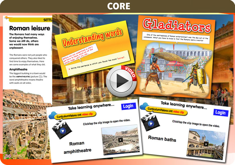 Curriculum Visions teacher ancient romans in britain ancient rome history resource