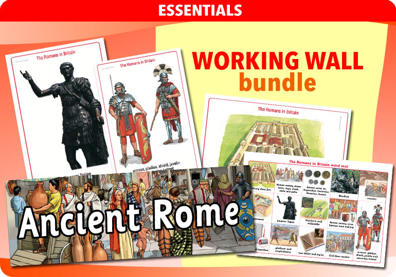 Curriculum Visions teacher ancient romans in britain ancient rome history resource