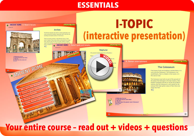 Curriculum Visions teacher ancient romans in britain ancient rome history resource