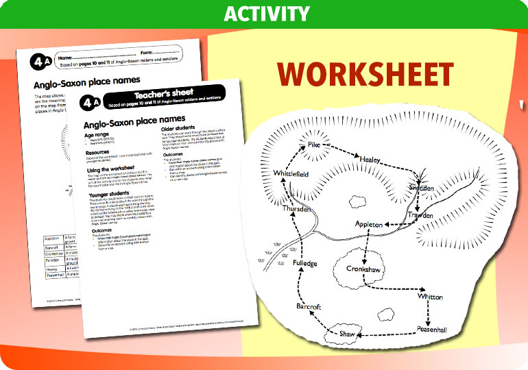 Curriculum Visions teacher anglo saxons raiders and settlers history resource