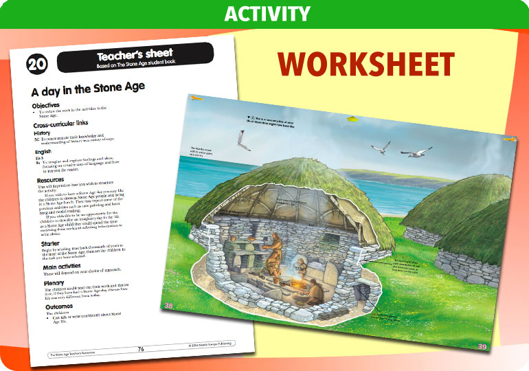 Curriculum Visions teacher the stone age history resource