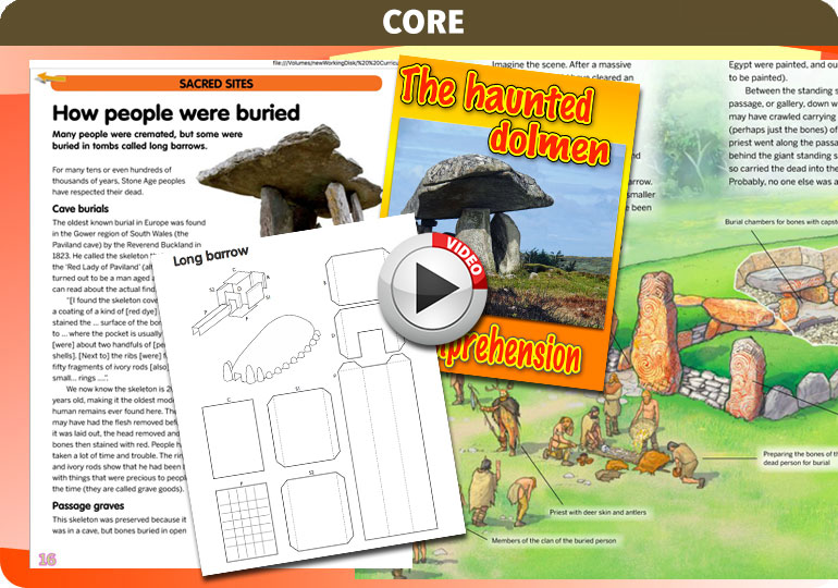 Curriculum Visions teacher the stone age history resource