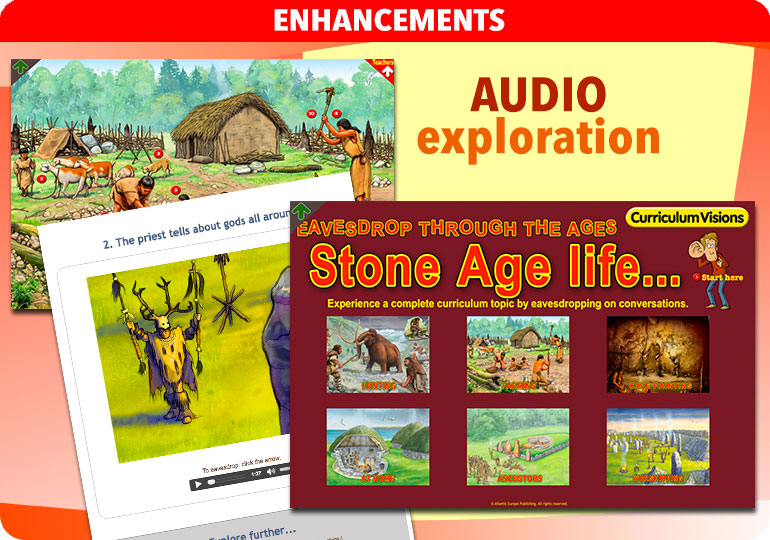 Curriculum Visions teacher the stone age history resource