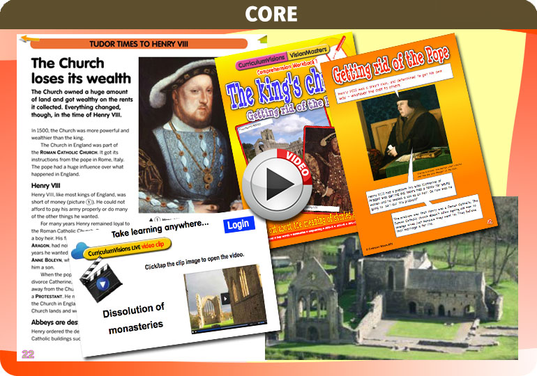 Curriculum Visions teacher the tudors and the tudor age of discovery history resource