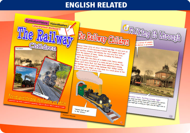 Curriculum Visions teacher victorians victorian times railways history resource