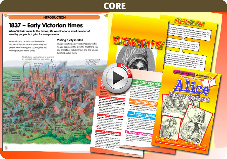 Curriculum Visions teacher victorians victorian times railways history resource