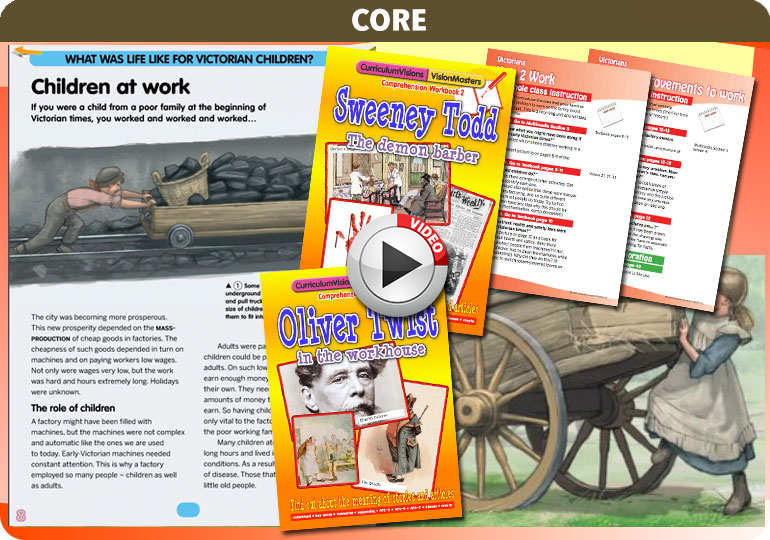 Curriculum Visions teacher victorians victorian times railways history resource