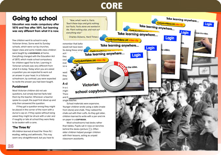 Curriculum Visions teacher victorians victorian times railways history resource