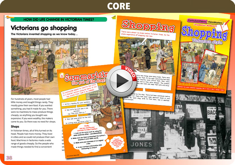 Curriculum Visions teacher victorians victorian times railways history resource