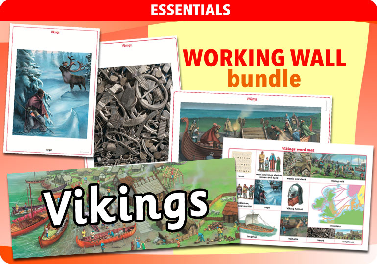 Curriculum Visions teacher the vikings viking raiders and settlers history resource