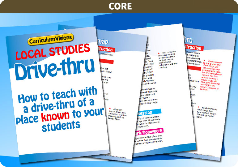 Curriculum Visions teacher ancient marches geography resource