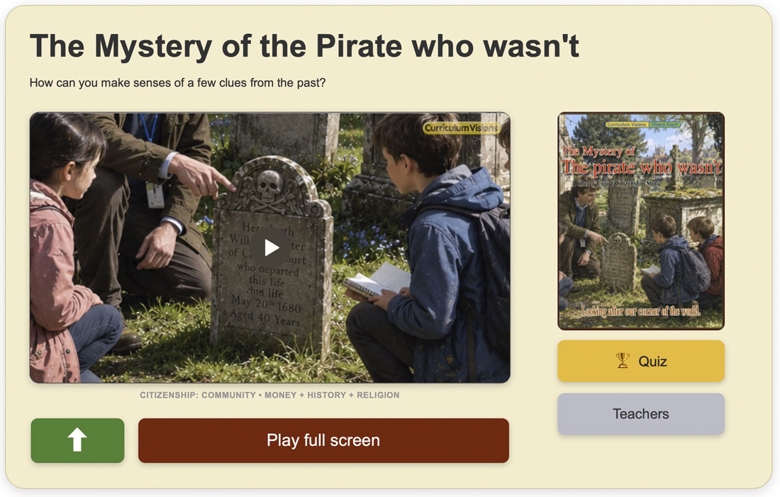 The Mystery of the Pirate who wasn't
