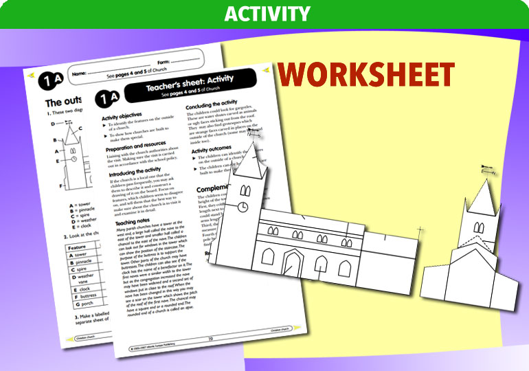 Curriculum Visions teacher christian christianity religion religious comprehension activity resource