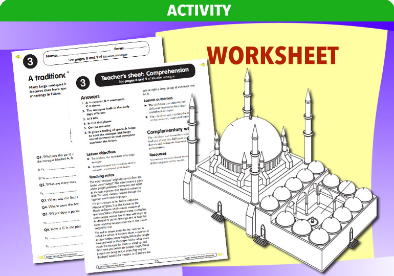 Curriculum Visions teacher hinduism hindu religion religious comprehension activity resource