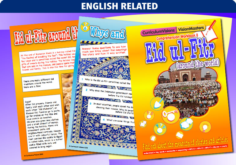 Curriculum Visions teacher islam islamic muslim religion religious comprehension activity resource